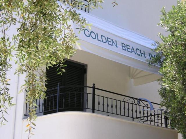 Golden Beach Inn Chrisi Ammoudia Esterno foto