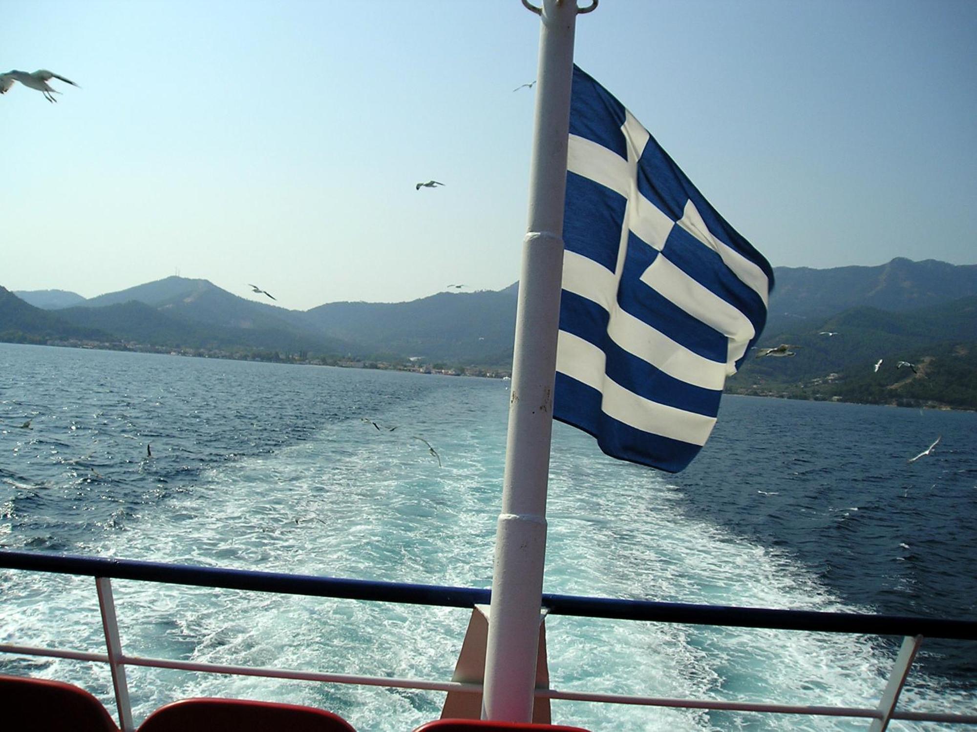 Golden Beach Inn Chrisi Ammoudia Esterno foto
